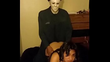 Black guy in a mask put the Armenian mistress in the front and fucked her